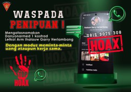 Modus.. ! Penipuan Catut Nama Satuan Danyon Armed 1 Kostrad Dengan Modus Meminta Sumbangan