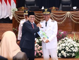 Setijab Bupati dan Wakil Bupati Bojonegoro, Bupati Wahono Beberkan 10 Isu Strategis Lima Tahun