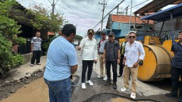 Sidak Jalan Rusak, Bupati Subandi Targetkan Tuntas Sebelum Lebaran 