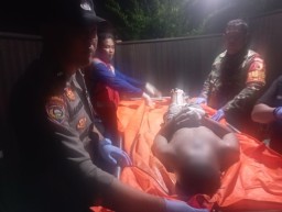 Tim Gabungan dan BPBD Kab. Blitar Berhasil Evakuasi Korban Tenggelam di Dam Sungai Berut Jatinom