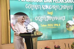 Wabup Mimik Idayana Pastikan Kondisi Jamaah Calon Haji Sidoarjo Prima