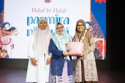 Mantan Wakil Bupati Gresik Hadir Halal Bihalal Pasmira