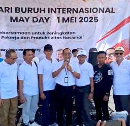 JJS Hari Buruh di Jember Berlangsung Aman, Lancar, APINDO Sampaikan Apresiasi Polres Jember dan SPSI
