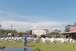 660 Personil Ikuti Tes Beladiri Polri Semester 1 Tahun 2025 di Polres Blitar 