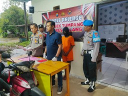 Curi Motor di Depan Kafe Dinarss, Pemuda Asal Pati Dibekuk Polres Malang