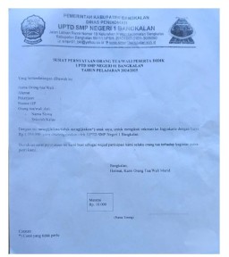 Fantastis! Biaya Studi Tour SMPN 1 Bangkalan ke Jogyajarta Rp 1.350.000 Per Siswa