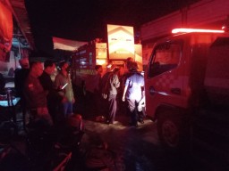 Empat Kios Pasar Singosari di Lalap Api, Tiga Unit Mobil Damkar Dikerahkan