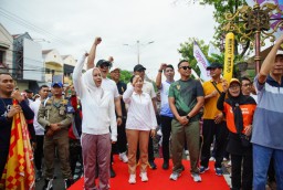 May Day di Kota Mojokerto Pekerja, Pengusaha, dan Pemerintah Guyub Jalan Sehat Bersama