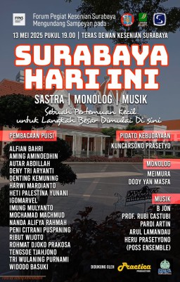 Membangun Kembali Kesadaran Budaya Arek, FPKS Menggelar Surabaya Hari Ini