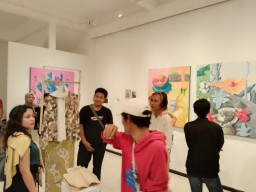 Soiful "Sampang" Abadikan Desanya Jadi Lukisan Surealis