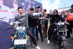 Bupati dan Wabup Sidoarjo Gelar Dragbike Street Race 2025, Wadah Pecinta Balap Motor di Sidoarjo