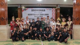 Sinergi TNI-Polri dan Forkopimda, Kapolres Blitar Hadiri Brokohan Pancasila 