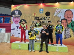 Pecah Telur, Cabor IBCA MMA Gresik Sumbang 4 Emas 1 Perunggu di Porprov IX Jatim