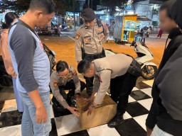 Puluhan Botol Miras Diamankan Polres Mojokerto Kota Jelang Malam Suro