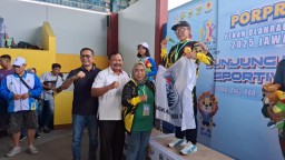 Kontingen Kabupaten Gresik Tambah Lima Medali Emas, Pasca Pembukaan Porprov IX Jatim