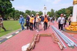 Jadi Destinasi Wisata, Alun- alun Sidoarjo Dirombak agar Lebih Nyaman 