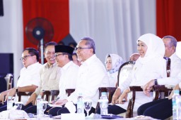 Pengesahan 3 229 KMP Jatim Tertinggi Nasional, Gubernur Khofifah Optimis Wujudkan 100% di Seluruh Desa/Kel. se Jatim