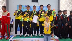 Drumband Gresik Juara Umum, Borong 11 Medali di Porprov IX Jatim 2025