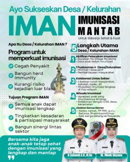 Dukung Imunisasi Lengkap, Bupati Sidoarjo Terbitkan SE Pembentukan Desa/ Kelurahan