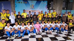 Hockey Indoor Gresik Kawinkan Medali Emas di hari terakhir Porprov IX Jatim 2025