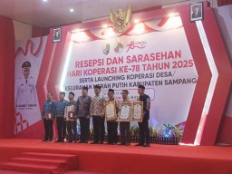 Sambut Harkopnas ke-78, Pemkab Sampang Launching 186 Koperasi Desa Merah Putih