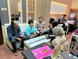 Polres Blitar Beri Dukungan Psikologis Siswa Korban Bullying