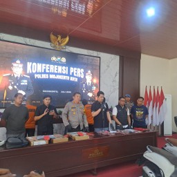 Butuh 3 Jam Pembobol Laptop TK Little Camel Berhasil Dibekuk Satreskrim Polres Mojokerto Kotai
