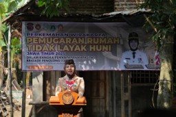 Buka Perkemahan Wirakarya, Ning Ita : Pramuka Adalah Rela Menolong dan Tabah dengan Pemugaran RTLH