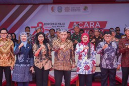 Gubernur Khofifah Bangga Jatim Tercepat dan Terbanyak Bentuk KMP, Unit Usaha KMP Harus Sinergi Dengan UKM