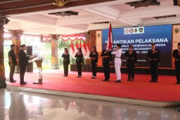 Lantik Duta Pancasila Paskibraka Indonesia 2025–2029, Ini Pesan Wabup Rizal