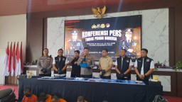 Satres Narkoba Polres Mojokerto Kota Bekuk 25 Tersangka dan 270 Gram Narkoba