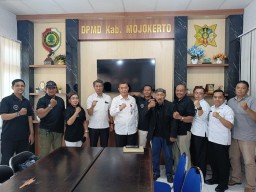 Gercep PWMR, Audensi dengan Dispendik, DPMD dan Diskominfo