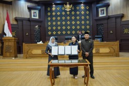 P-APBD Kota Mojokerto Resmi Didok, Ning Ita Harap Ada Peningkatan Kualitas Pelayanan Publik