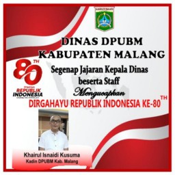 DPU Bina Marga Kab Malang Mengucapkan Dirgahayu Ke 80 RI Tahun 2025