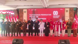 Pemkab Mojokerto Peringati HUT Kemerdekaan Ke-80, Gus Bupati : Ini Momentum Perkokoh Nasionalisme