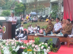 Kadishub Jatim dan Bupati Mojokerto Launching Angkutan Mojokerto - Trawas