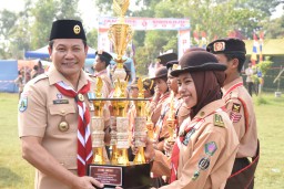 Bupati Subandi Pimpin Hari Pramuka ke-64 di Sidoarjo, Serukan Generasi Tangguh dan Melek Teknologi