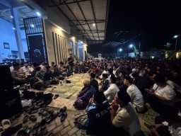 Kapolres Blitar Kota dan Forkopimda Gelar Patroli Skala Besar Jaga Kondusifitas Wilayah