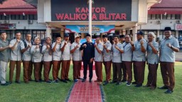 Blitar Bangkit, Pemkot Gelar Apel Kesiapsiagaan dan Deklarasi Damai 2025