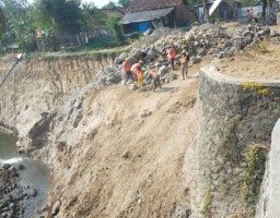 Diduga Pekerjaan Proyek Dam Wonokerto Rp 4,1 Miliar Menyimpang, Dinas PU Kab. Mojokerto Berikan Klarifikasi