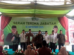 Kepala MTsN 2 Krian Berganti, Sertijab Berlangsung Sukses