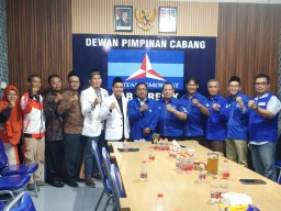 PKS Gresik Jalin Silaturrahim Kebangsaan dengan Partai Demokrat