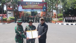 TMMD ke-126, Untuk Pembangunan Pemkab Mojokerto Gelontorkan Dana Rp 1,6 M 