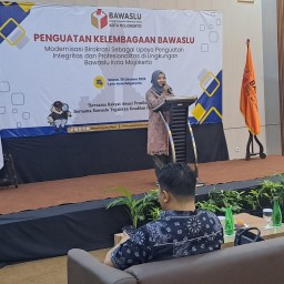 Bawaslu Kota Mokokerto Gelar Penguatan Kelembagaan Modernisasi Birokrasi