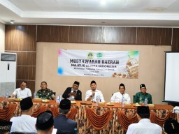 KH Muhsin Munhamir Terpilih Kembali Dalam Musda MUI Kecamatan Kebomas