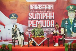 Gelar Sarasehan Kepemudaan, Ning Ita Ajak Pemuda Terus Gelorakan Semangat Persatuan