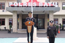 Wakapolres Batu Pimpin Upacara Hari Pahlawan, Kobarkan Semangat Perjuangan