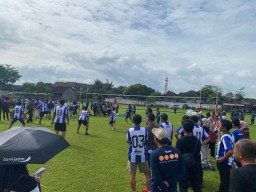 Pertandingan Bola Voli Semarakkan HUT Korpri Kabupaten Blitar