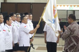 Pengukuhan Pengurus Baru Koni, M Nabil : Jadikan Bondowoso Sebagai Lumbung Atlet Potensial Jawa Timur