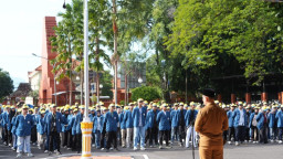 Apel Penerimaan KKN-BBK Unair, Gus Bupati Harap Mahasiswa Bawa Program Inovatif dan Berkelanjutan